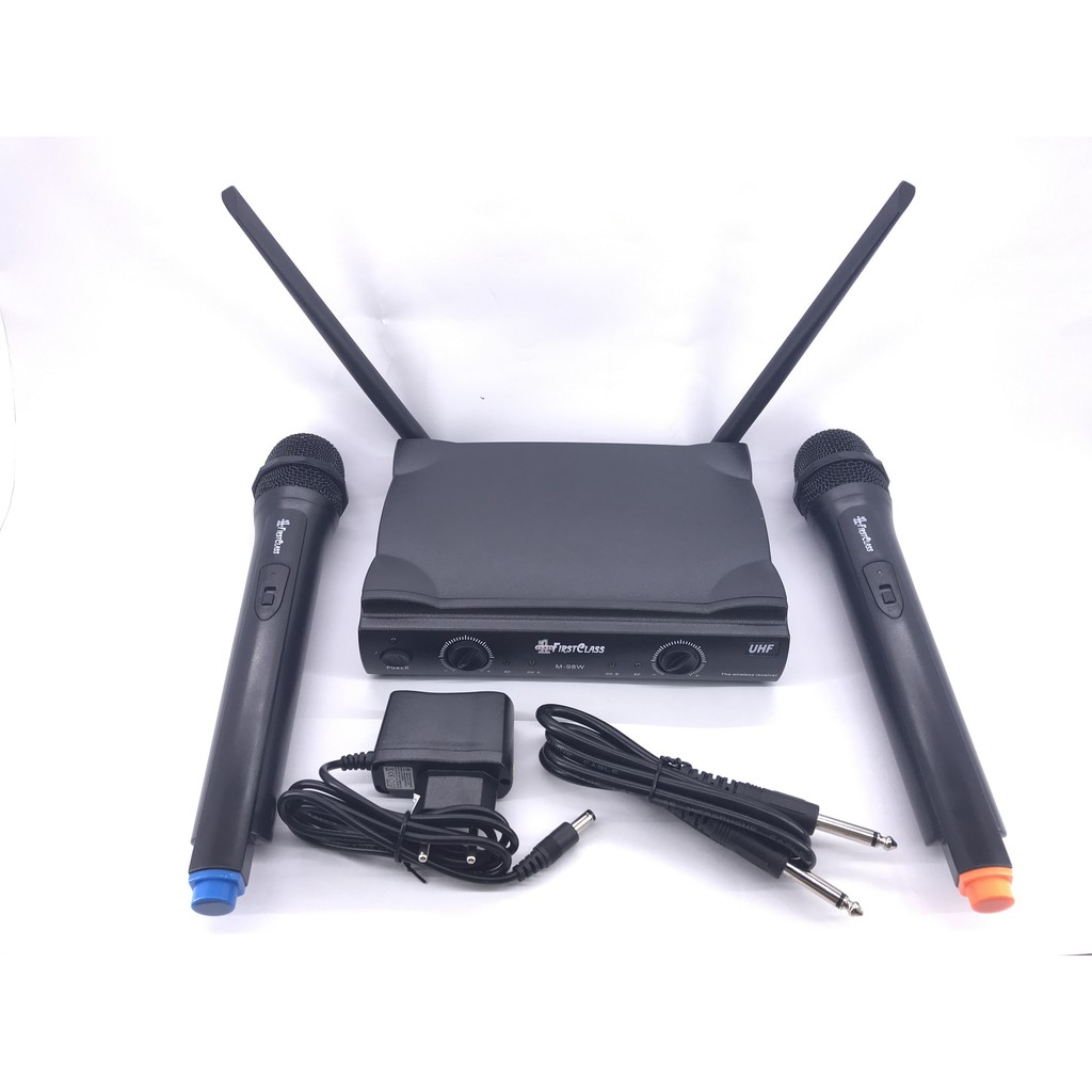 Microphone / Mik Wireless 2microphone M98W FIRSTCLASS