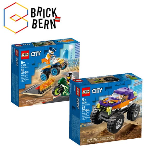 PAKET BUNDLING  Lego City Offroad - 60251 60255
