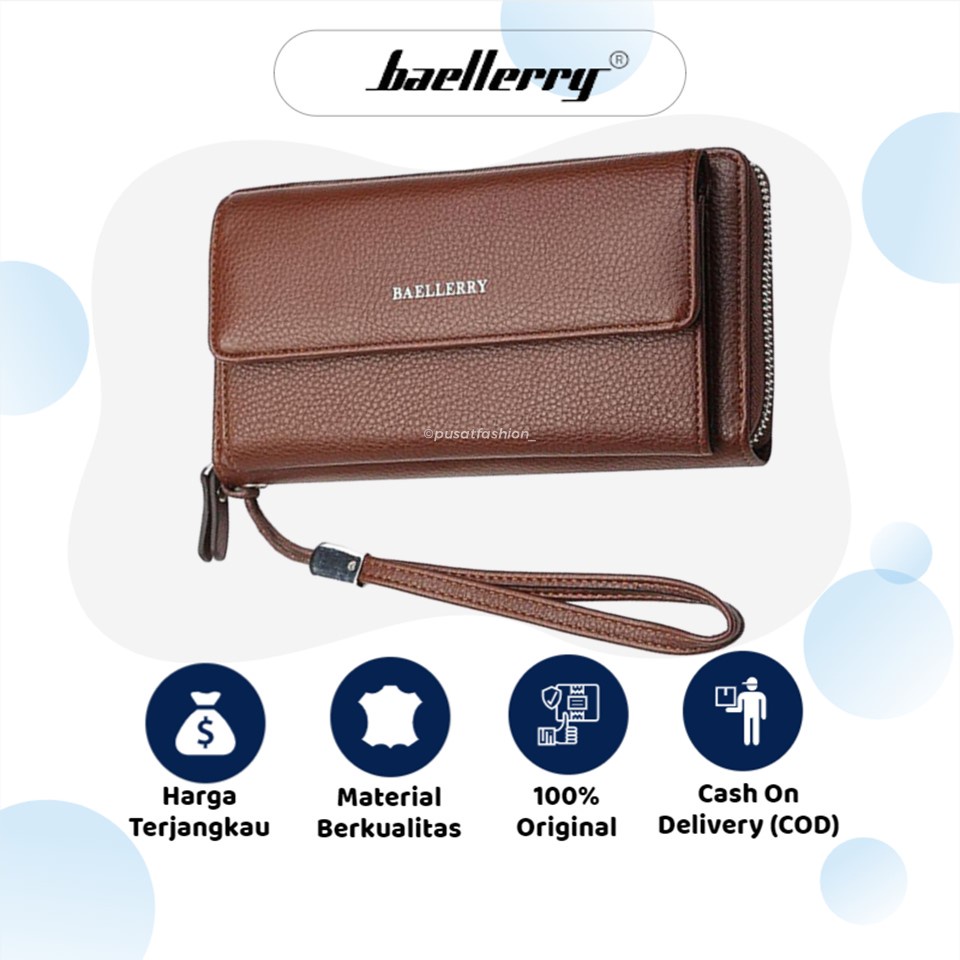 BAELLERRY S5515 ORIGINAL Dompet Panjang Wanita