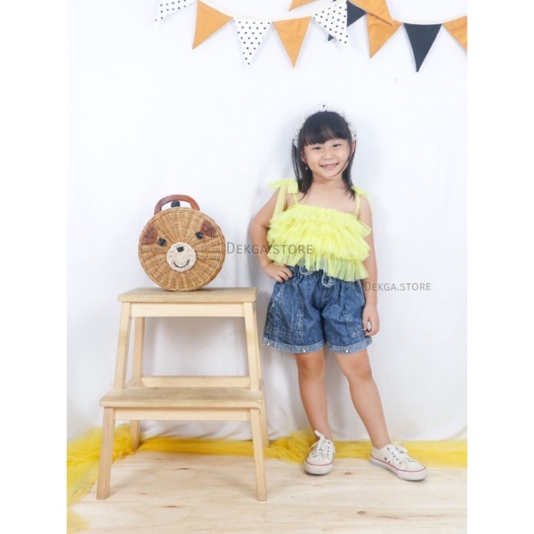 hotpant anak jeans mutiara polos 1th-12tahun