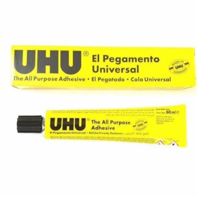 

Lem UHU cair 60 ml . Made in GERMANY