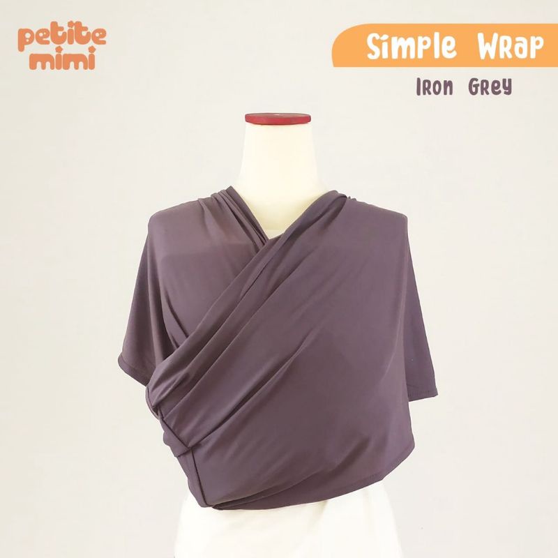 Gendongan Simple Wrap Geos Instan Petite Mimi