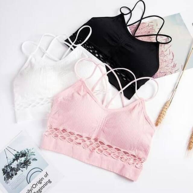 SPORT BRA JARING FREE SIZE