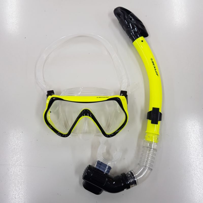 Masker mask snorkle snorkel diving selam dunlop danlop S14 original