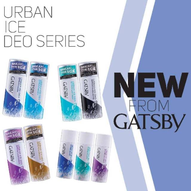 GATSBY URBAN ICE DEO  BODY SPRAY 150 ML