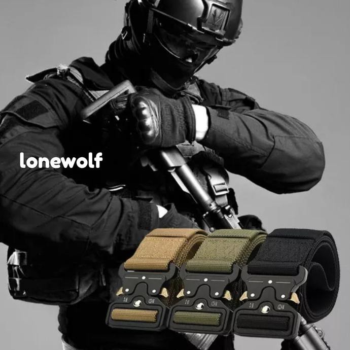 TERLARI5 Cobra Belt Tactical Hard/Heavy Buckle