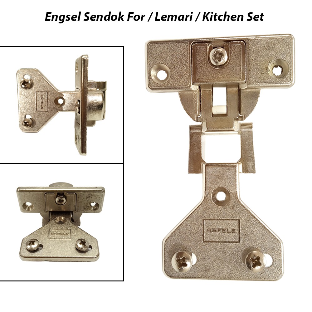 Engsel Sendok Mini 26 mm isi (1 pcs)/Engsel Pintu Lemari / ENGSEL LEMARI KITCHEN SET / Rak Minimalis