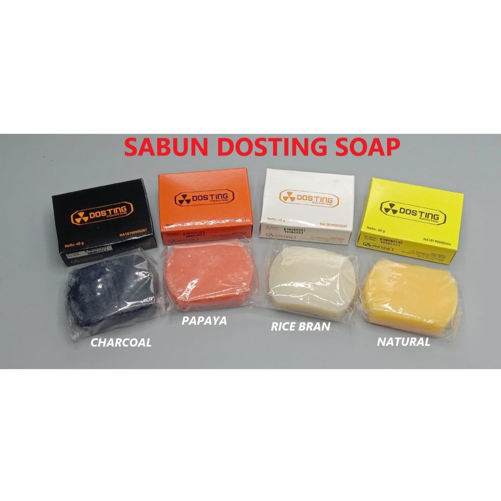 ASLI DOSTING WHITENING SOAP - SABUN DOSTING PEMUTIH ORIGINAL BPOM