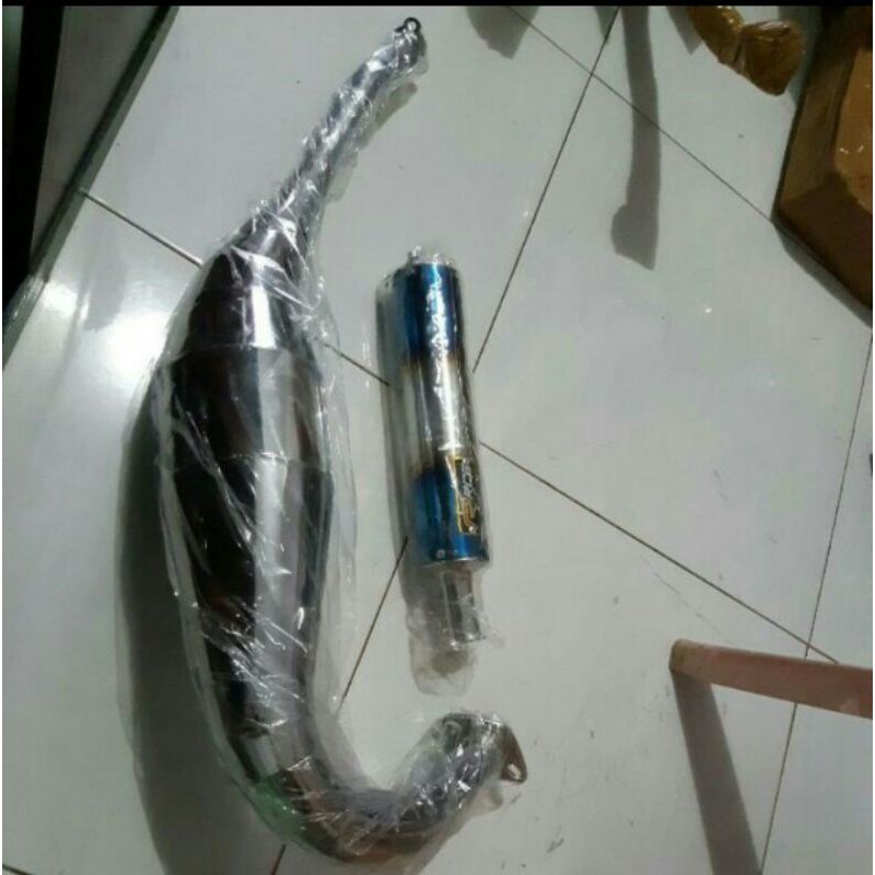 knalpot rcb chromm ninja R RR