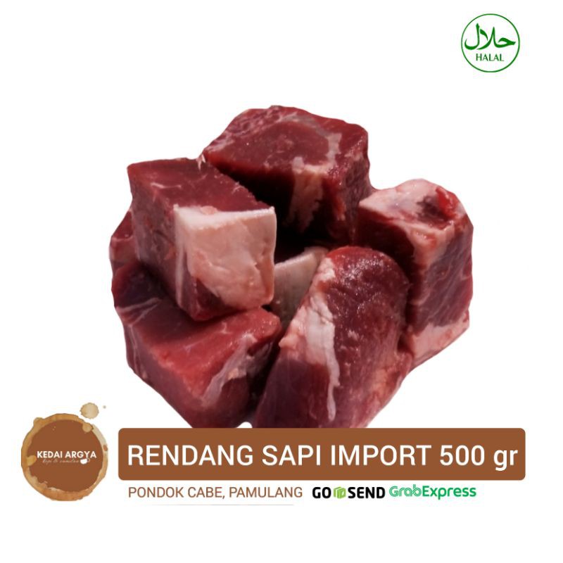 

Rendang Sapi Import 500 Gram