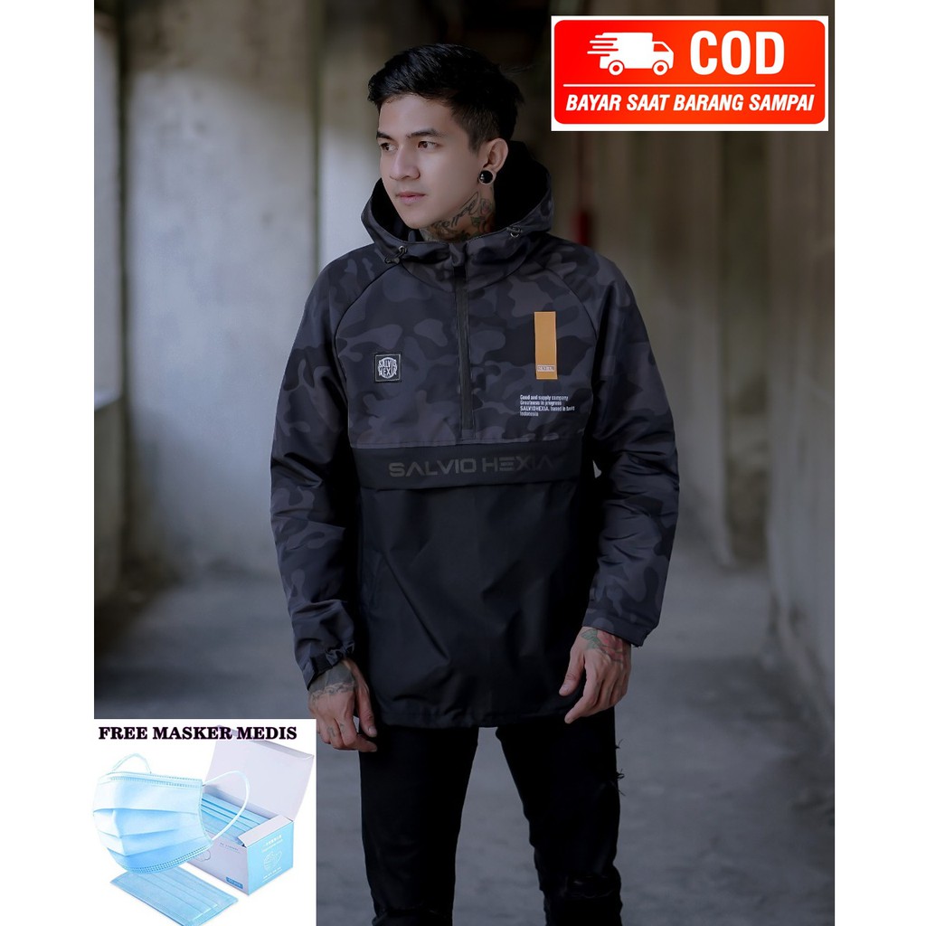 JAKET/HOODIE/JAKET PRIA/JAKET MURAH/CAGOULE SALVIOHEXIA/CAGOULE GENIOUS/JAKET MURAH/JAKET PRIA MURAH