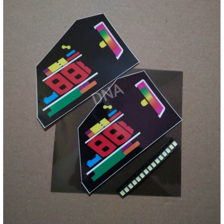 Paket Stiker Lcd Speedometer BAJAJ PULSAR NS200/200NS