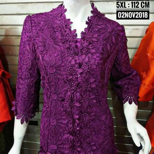 Blus brokat full kw pink butik