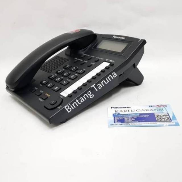 Pesawat Telepon Panasonic KX-TS885ND Telepon Kabel Panasonic KX-TS885 Telfon Panasonic KX-TS885ND (Hitam)