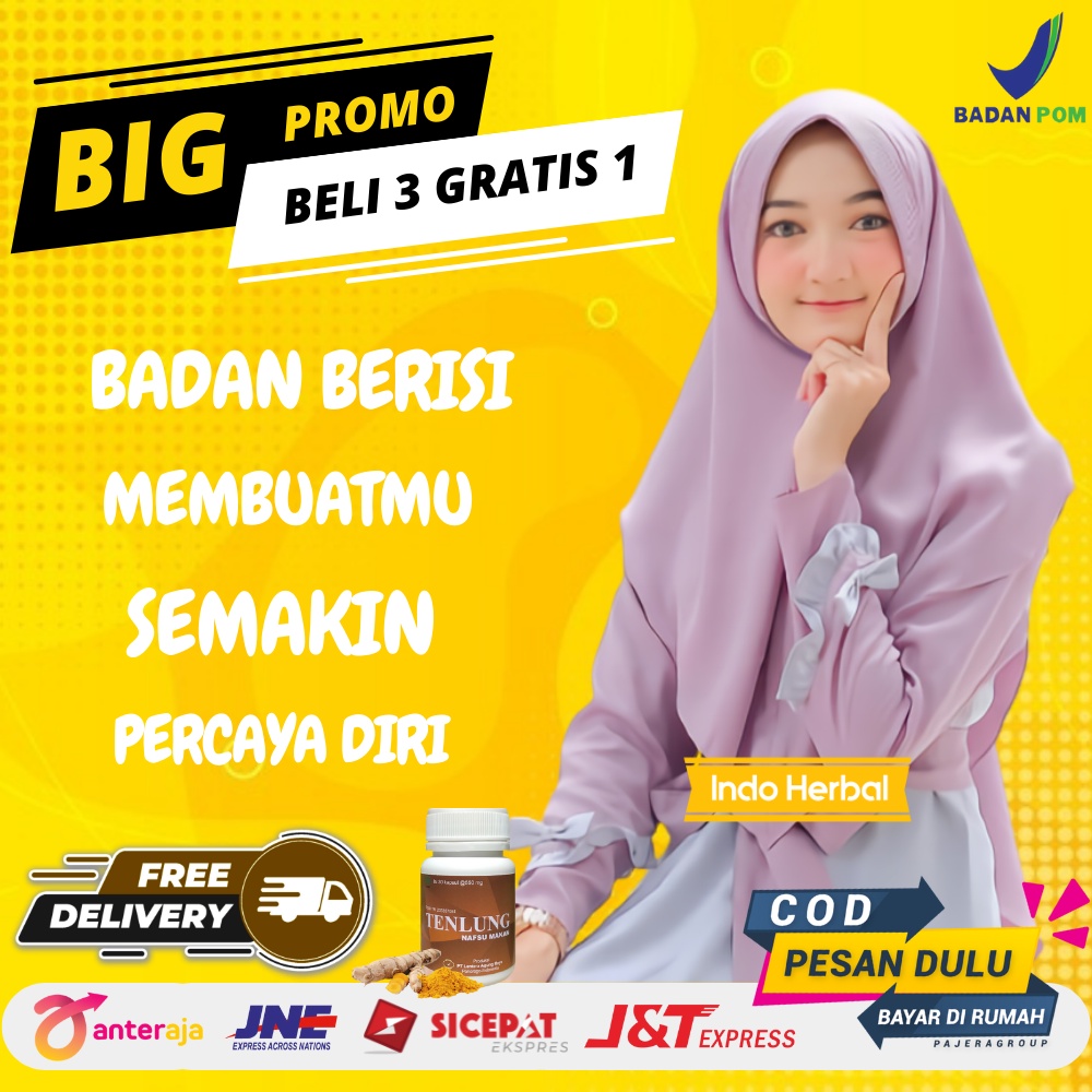 Obat Suplemen Vitamin Penggemuk Badan Dewasa Penggemuk Badan BPOM