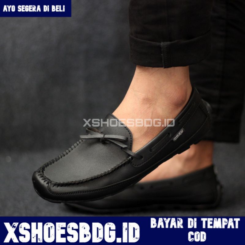 XSHOESBDG.ID X Hoston Sepatu Kasual Pria Slip On Slop Casual Formal Kerja Kantor Kondangan Terbaru