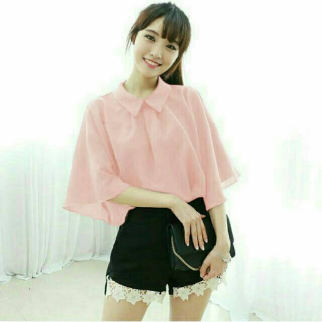 GIGI BLOUSE /  bahan twiscone