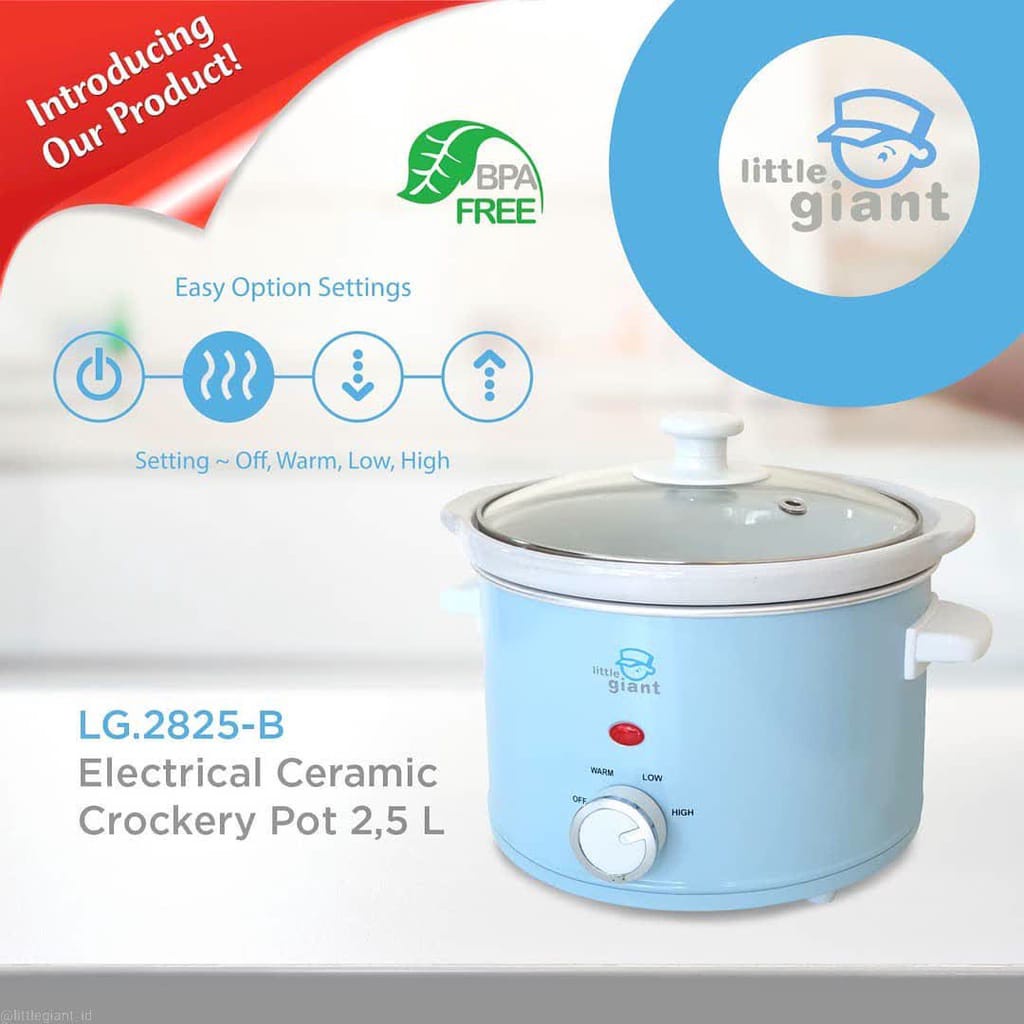 Little Giant - LG 2825 Slow Cooker 2.5L