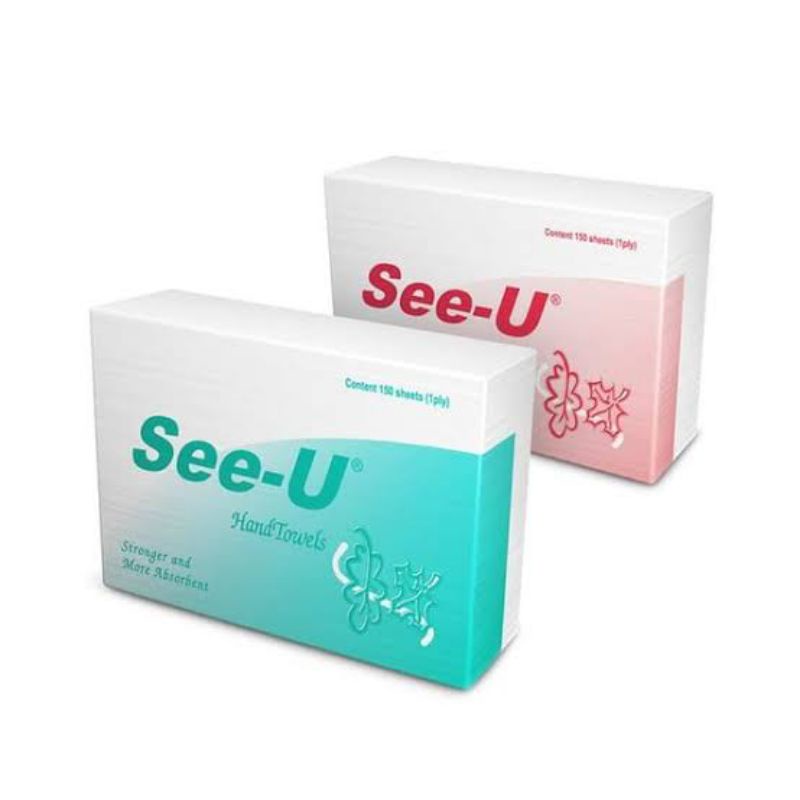 tissue see u / tissue hand towel see u / tissue wajah