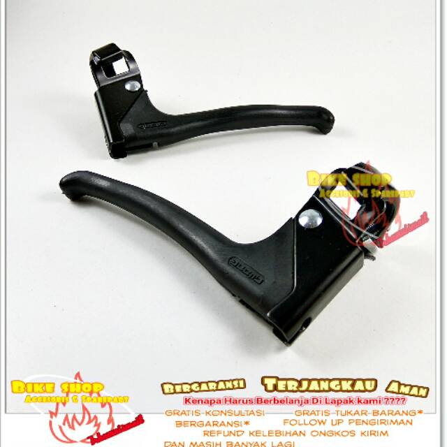 Brake Lever Tuas Rem Hitam Sepeda anak 16 atau Keranjang