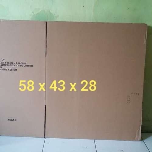 

Kardus Packing 58 x 43 x 28 cm