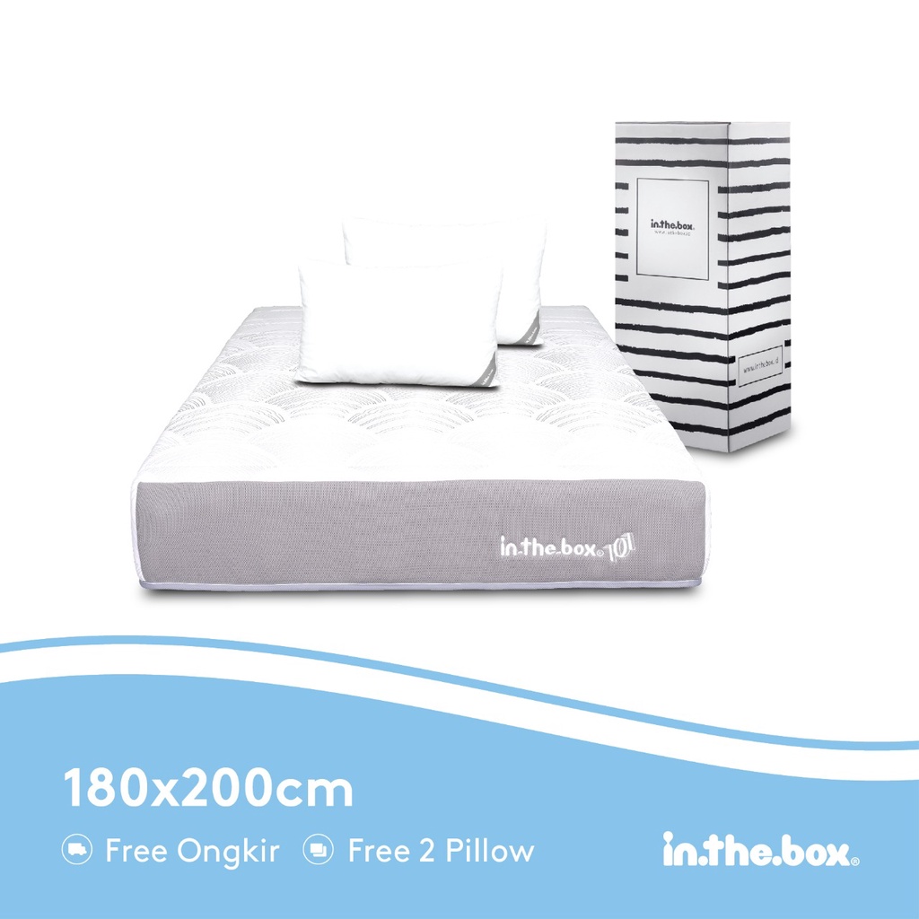 Kasur Spring Bed In The Box 101 Uk 180x200 Matras Inthebox