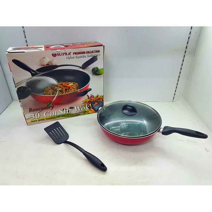 Fry Pan - Wajan Penggorengan Supra Stir Wok 30 cm