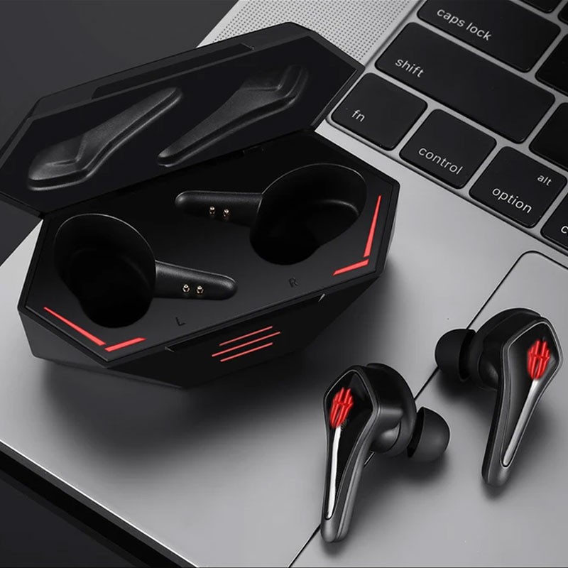 Nubia RedMagic Cyberpods TWS Gaming Earbuds Headset / Earphone Bluetooth Original