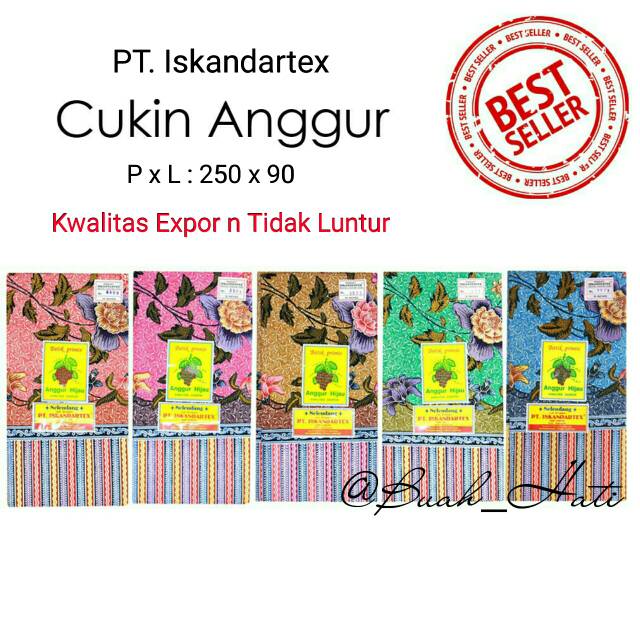 JARIK GENDONG / SELENDANG GENDONG ANGGUR HIJAU PT ISKANDARTEX