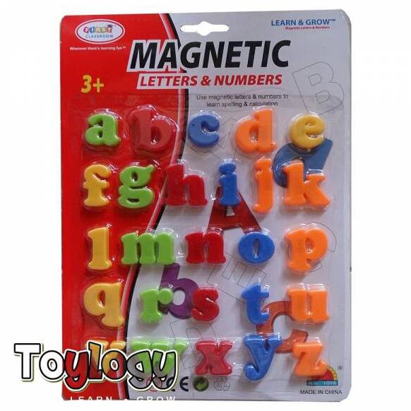 

MAGNETIC LETTERS & NUMBERS SERIES : SMALL LETTERS MAGNET HURUF KECIL