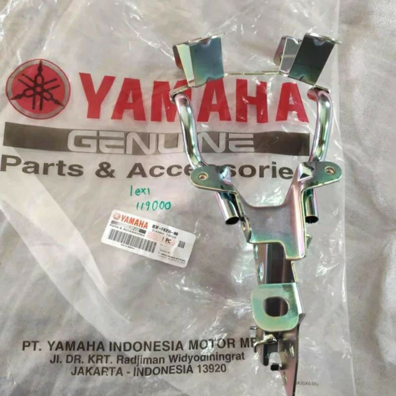 BREKET DUDUKAN TAMENG LAMPU DEPAN LEXI ORIGINAL YAMAHA