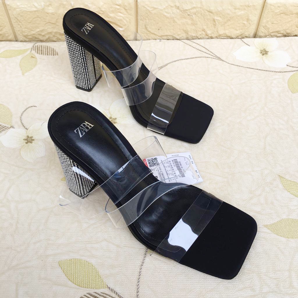 Sepatu Rhinestone Heels ZR-814