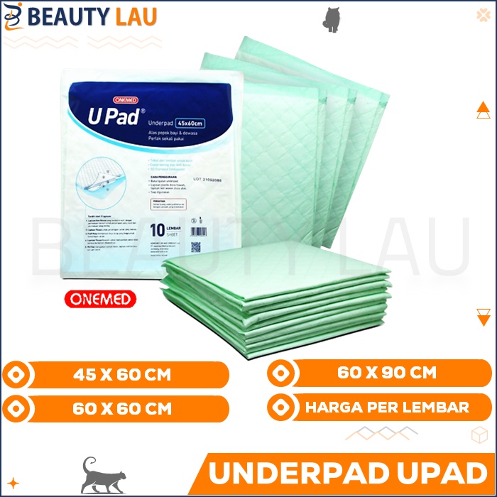 UNDERPAD KUCING ANJING UPAD ONEMED MURAH PEE PAD PET TOILET TRAINING TATAKAN ALAS PERLAK PIPIS KUCING ANJING