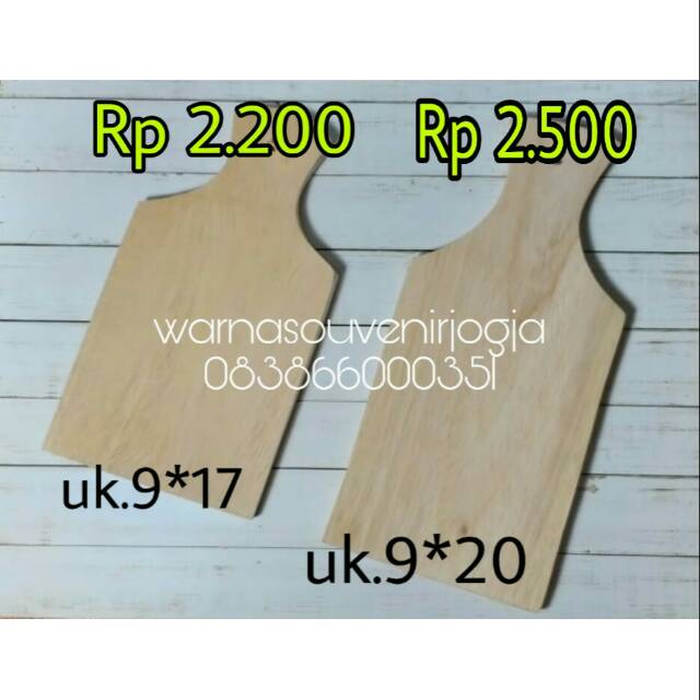 Souvenir telenan kayu murah