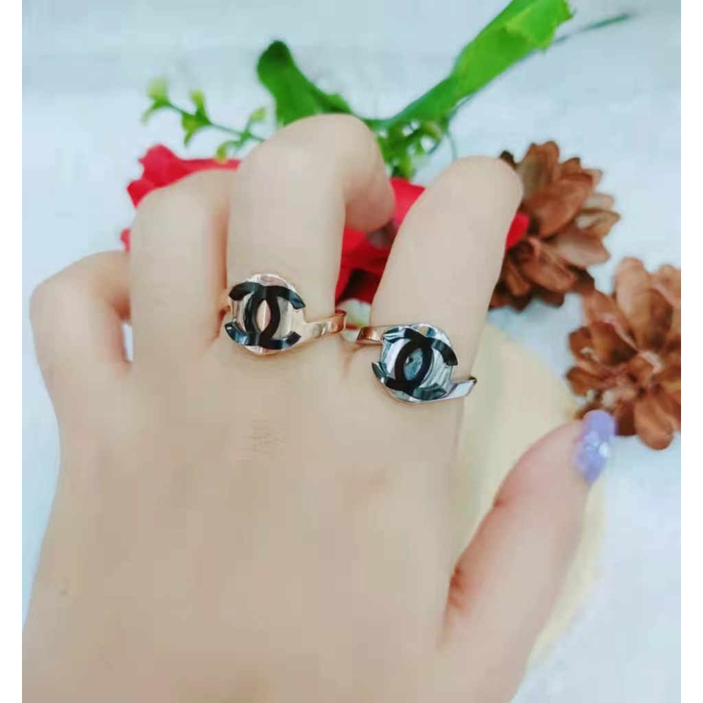 Cincin Titanium Permata Perhiasan Fashion Jewellery 1237-1238