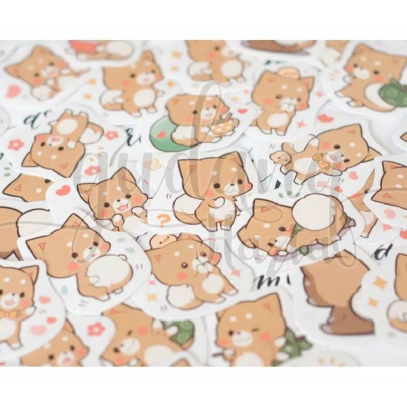 

Stiker Kertas Shiba Inu Anjing Lucu Unik DIY Scrapbook 303303