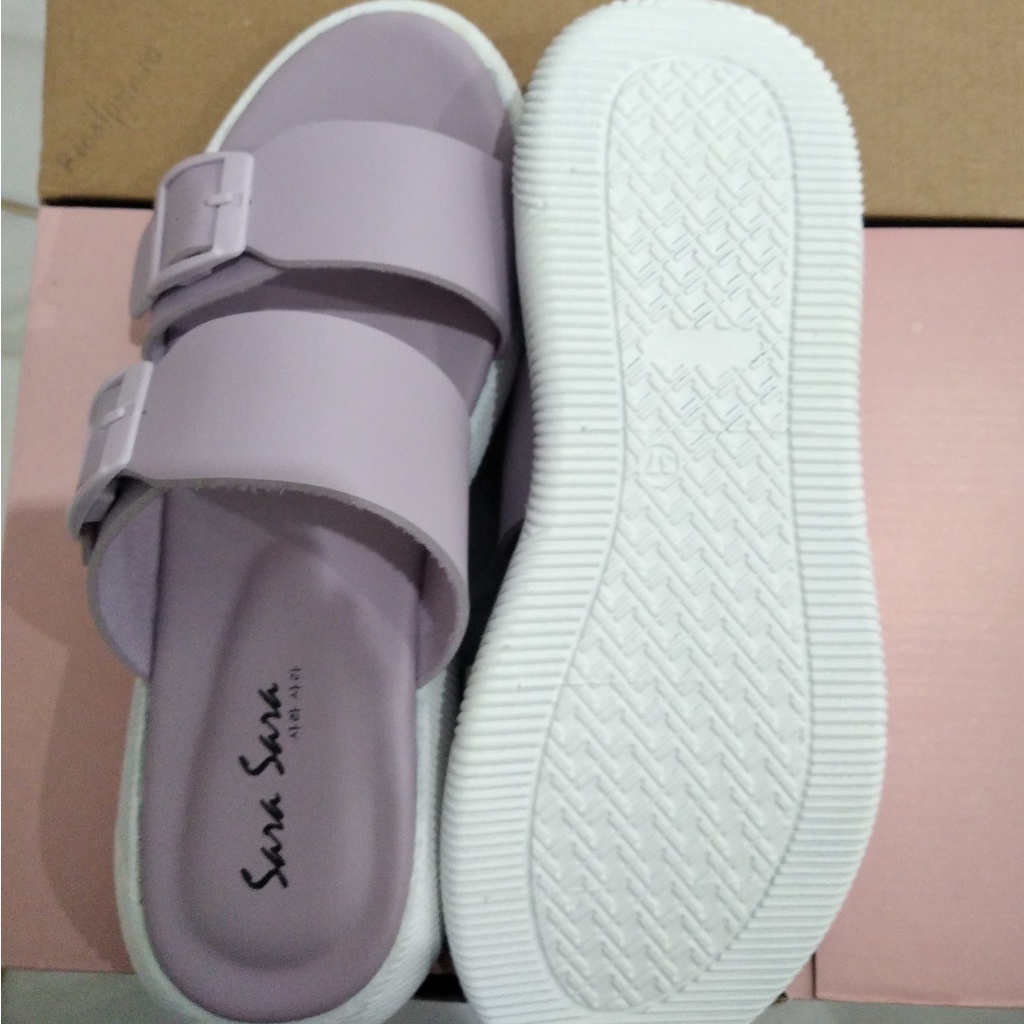 Harga Promo Sarasara JEAN Sandal Birken Wanita Kekinian Terbaru Murah-8