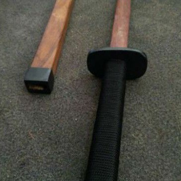 mainan pedang kayu cosplay katana bokken kur termurah