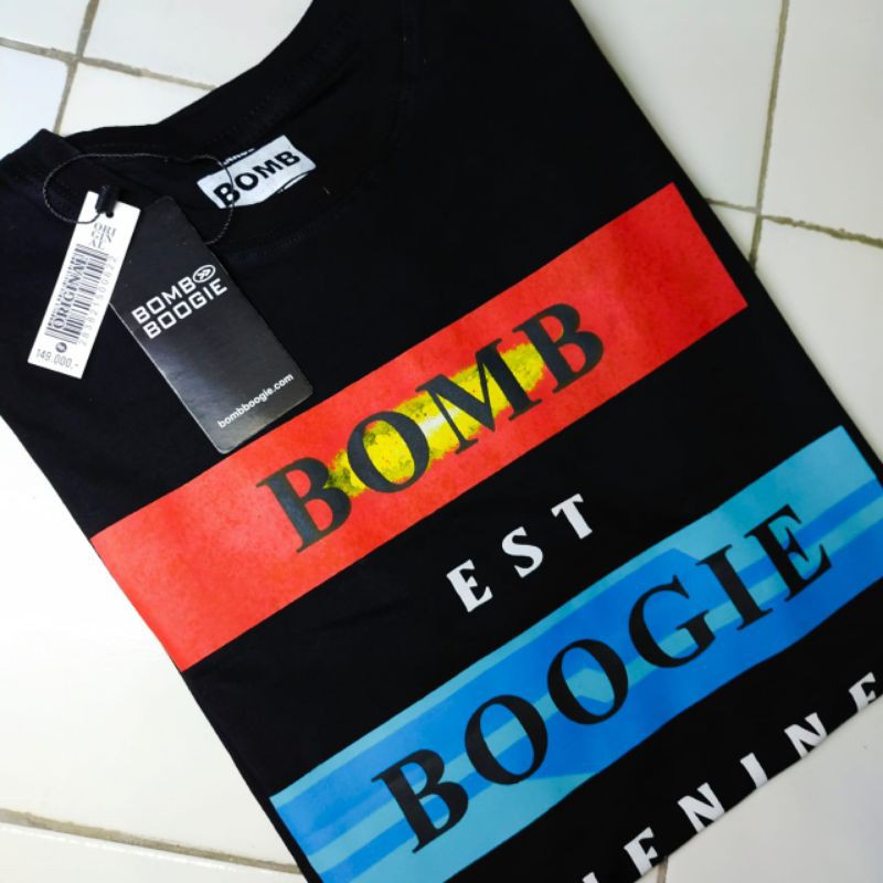 kaos distro bomboogie BM original