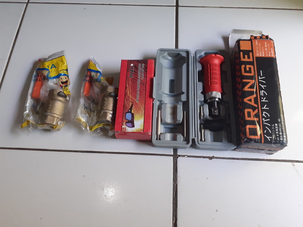 Ball Valve Besi Kuningan Onda 1 / Stop Keran / Stop Kran Air