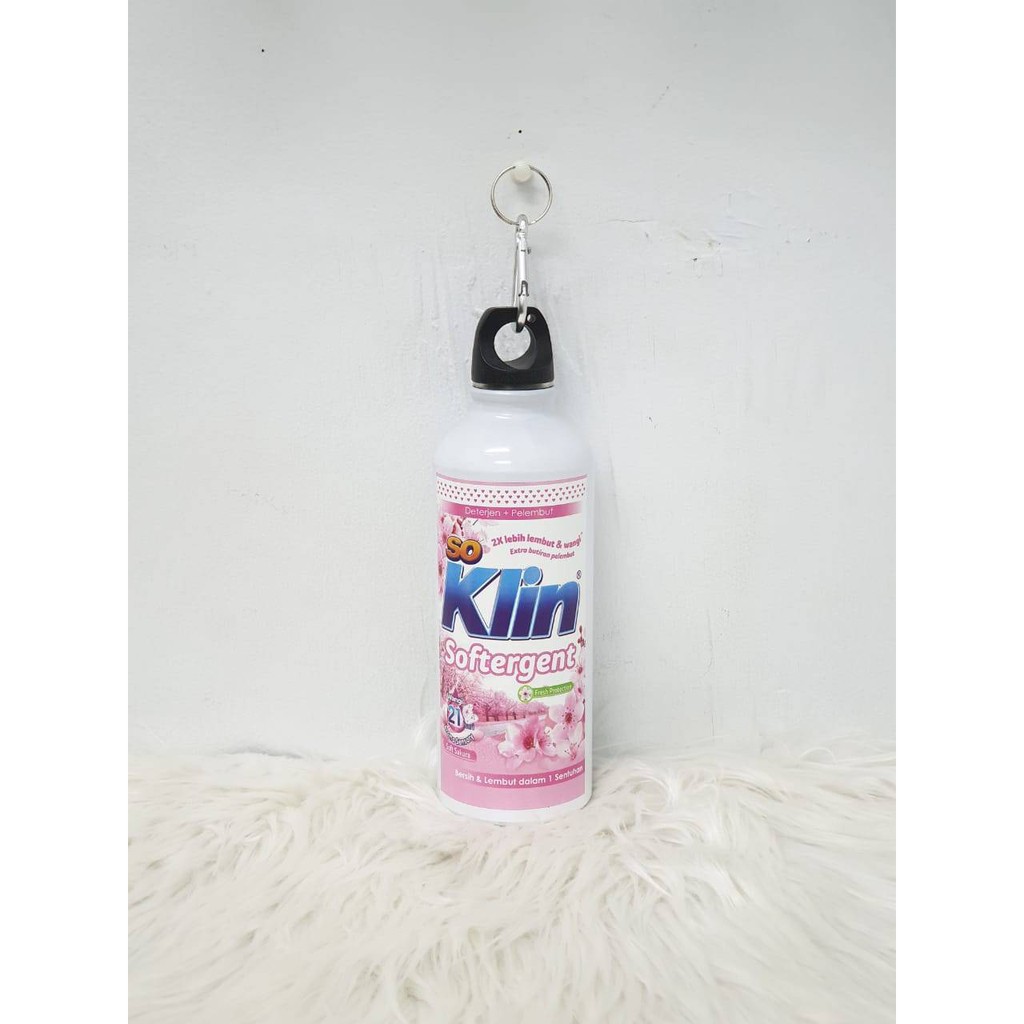 TUMBLER UNIK TUMBLER BAYGON TUMBLER LUCU BAYGON! HIT BOTOL MINUM SPORT CUSTOM 500 ML NESTLE BINTANG-Soklin pink