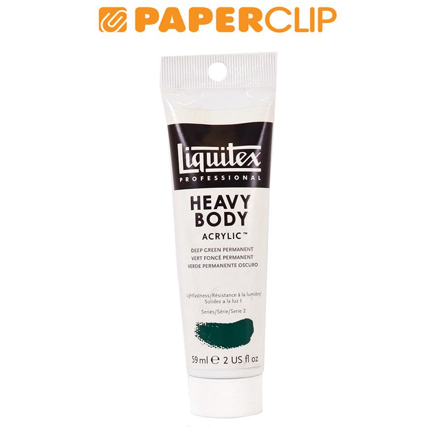 ACRYLIC LIQUITEX HEAVY BODY S2 59ML DEEP GREEN PERMANENT 1045350