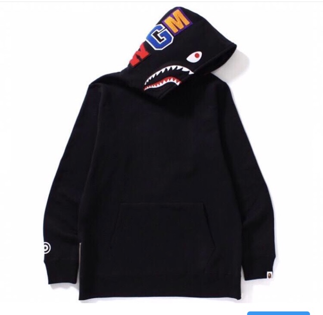 JAKET BAPE SHARK HOODIE ORIGINAL 1000%