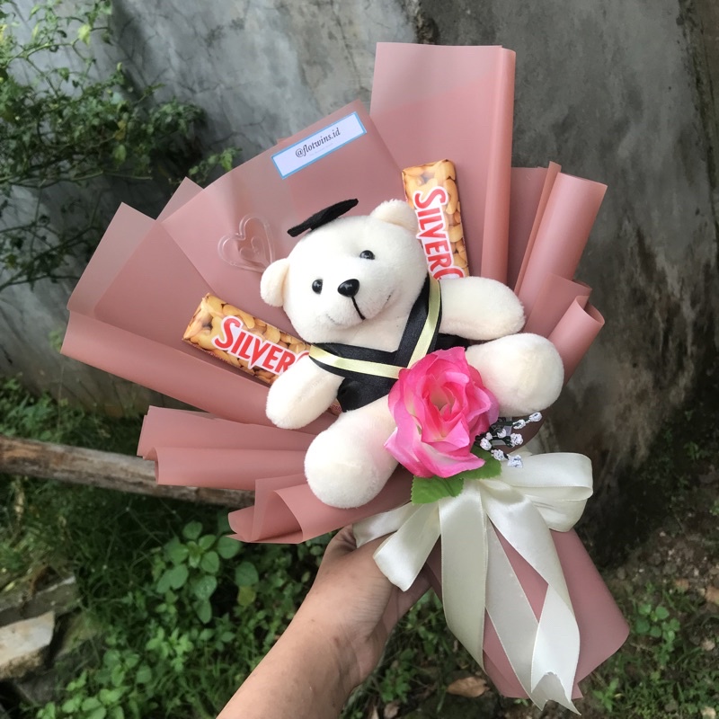 Buket Boneka + Coklat /Buket Wisuda