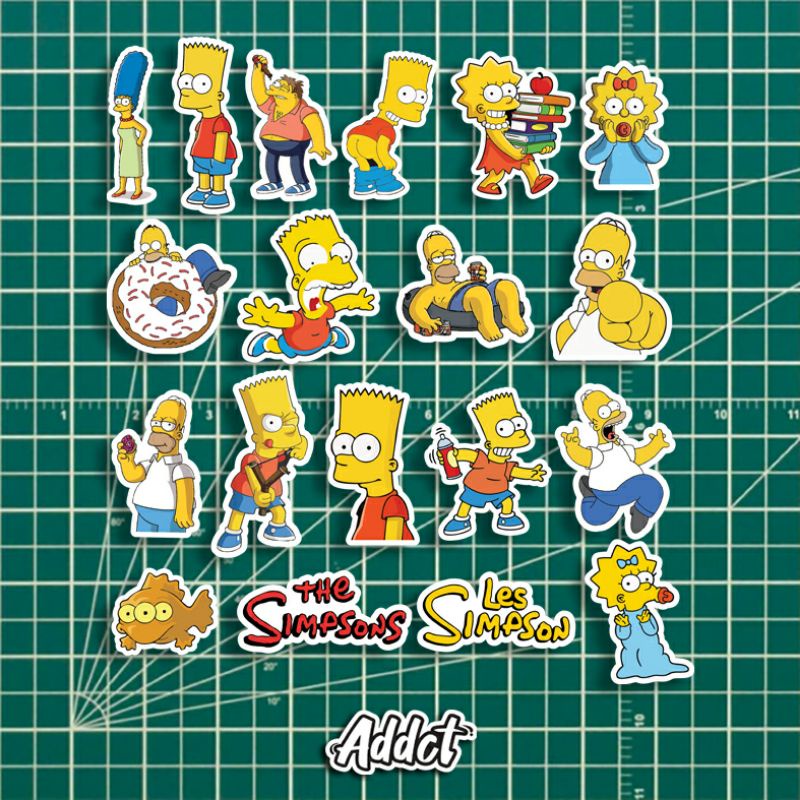 

Sticker The Simpson Pack | Sticker Laptop | Sticker Tumblr