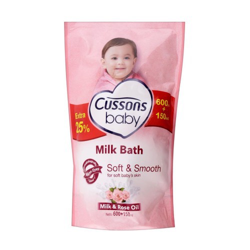 Cussons Baby Milk Bath 600+150ml