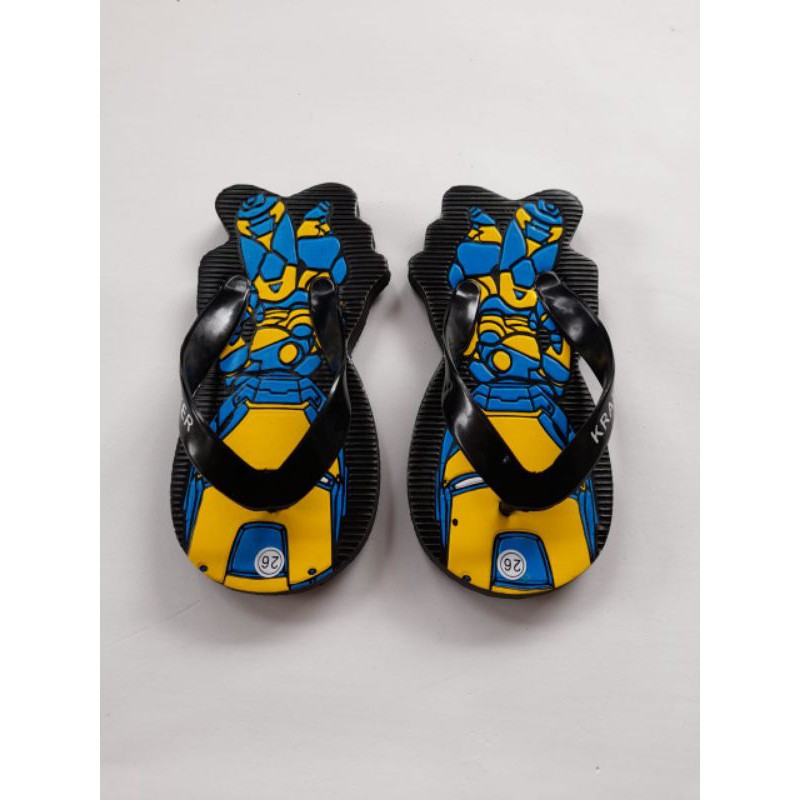 SANDAL KRAKTER IRON MAN/SANDAL ANAK LUCU