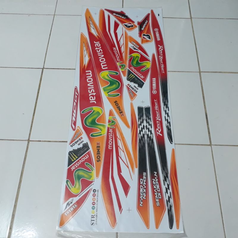 sticker lis variasi striping yamaha Mio GT 115 movistar
