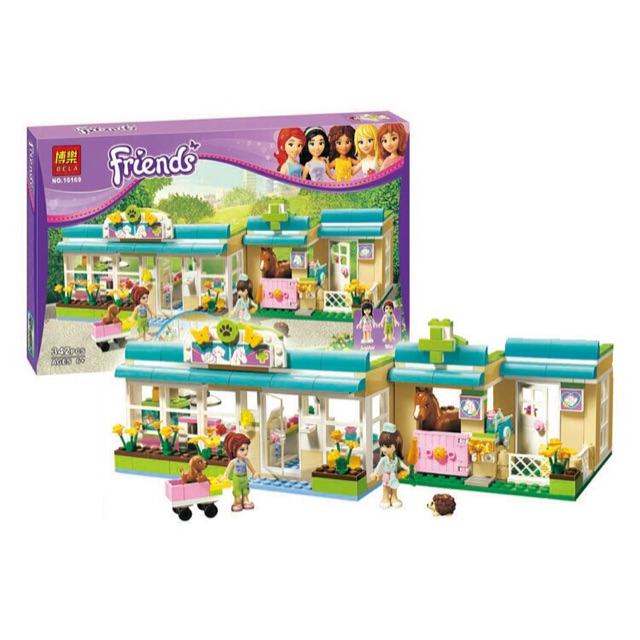 LEGO BELA FRIENDS 10169 HEARTLAKE PET HOSPITAL / RUMAH SAKIT HEWAN