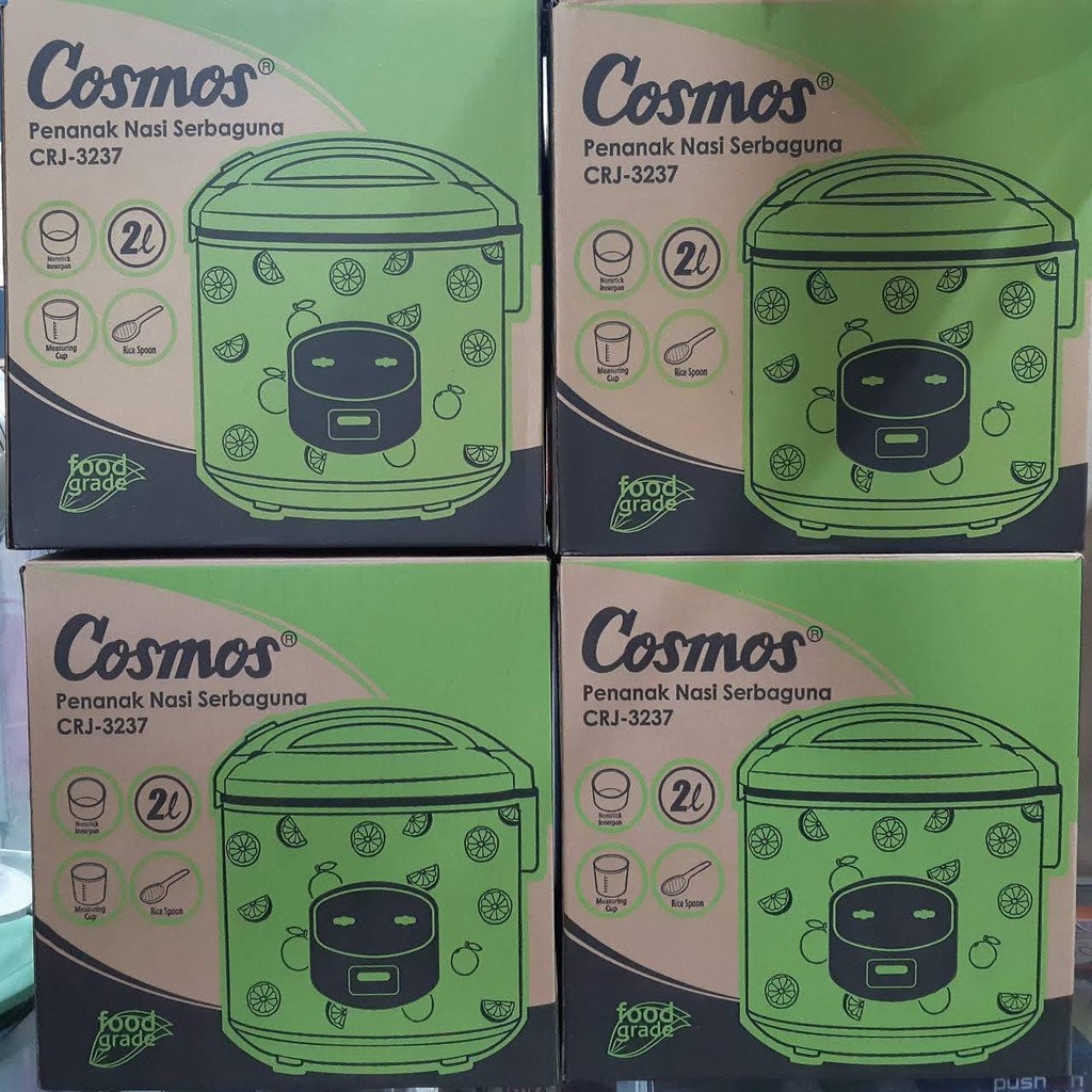 Rice Cooker Magic Com Cosmos Kapasitas 2 Liter CRJ-3237 / CRJ 3237 - TERBARU
